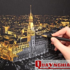 Tranh Cạo Hàn Quốc - Tặng Bút Cạo