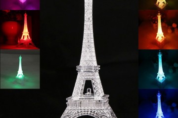 Đèn LED Tháp Eiffel phòng ngủ để bàn
