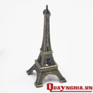 Mô hình tháp Eiffel kim loại trang trí nhà cửa