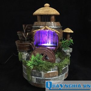 Đài phun nước - Thác nước phong thủy mini để bàn