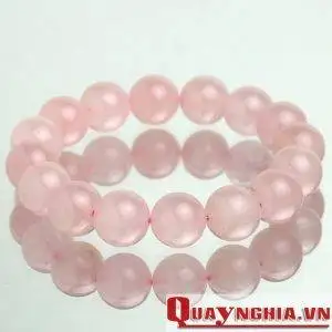 Vòng tay Thạch Anh Hồng Rose quartz